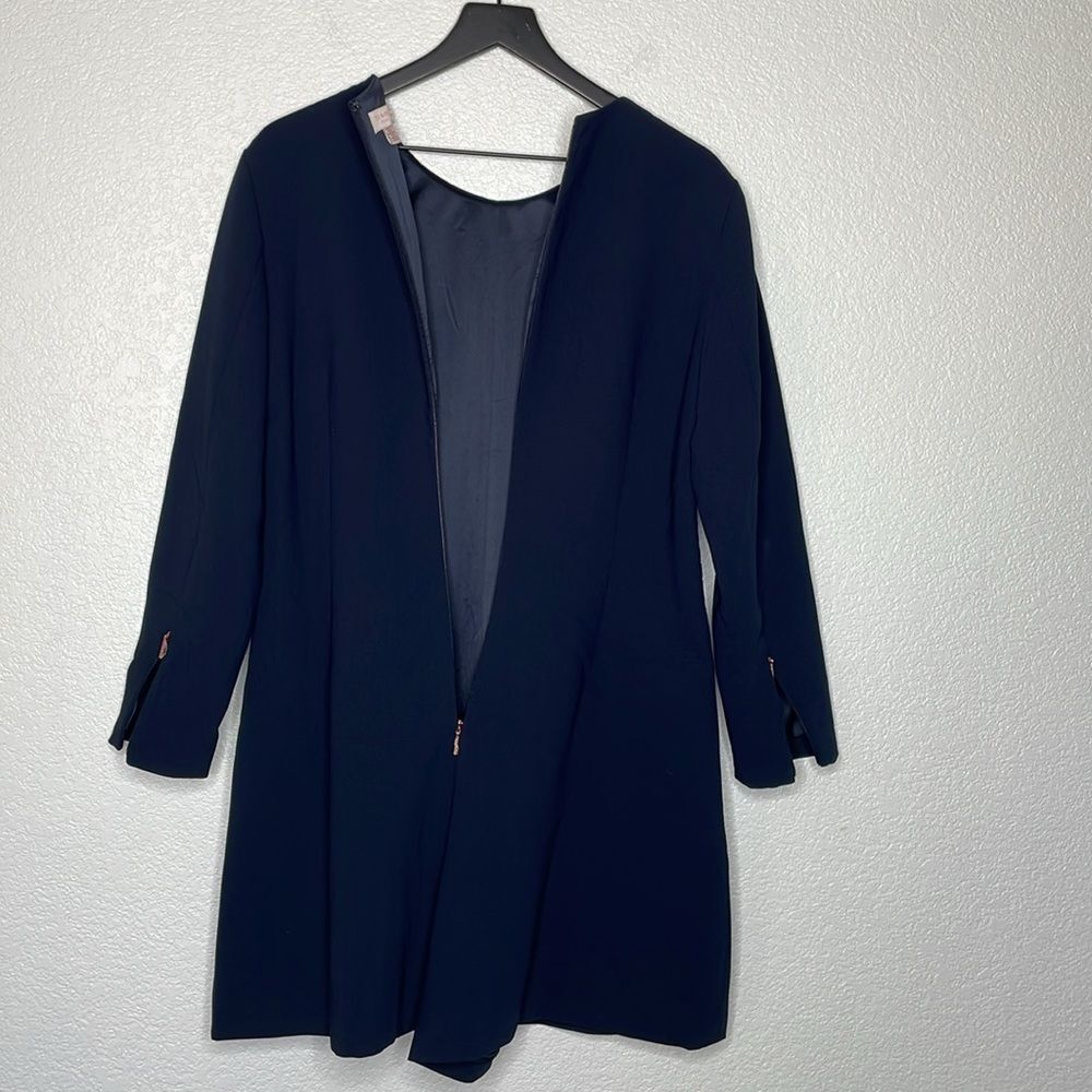 Ted Baker Aysa Romper Navy Black Size 4 - Picture 5 of 8